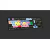Teclado retroiluminado Logickeyboard Avid Media Composer ASTRA 2 Mac francês (LKB-MCOM4-A2M-FR)