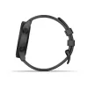 Relógio de golfe GPS GARMIN Approach S12 preto, caixa de 43 mm, bracelete de silicone, 30 h de bateria GPS