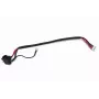 conector fêmea de alimentação com cabo, SAMSUNG NP-N128, NP-X120, NP-N140