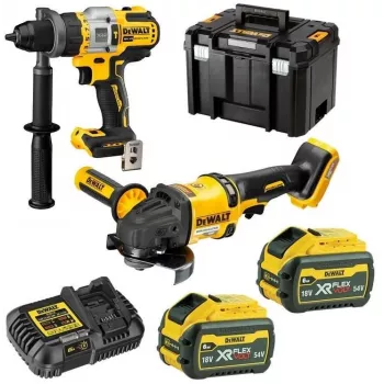 Conjunto de baterias DeWalt DCK2016T2T-QW — iões de lítio 18V conjunto de 2 peças