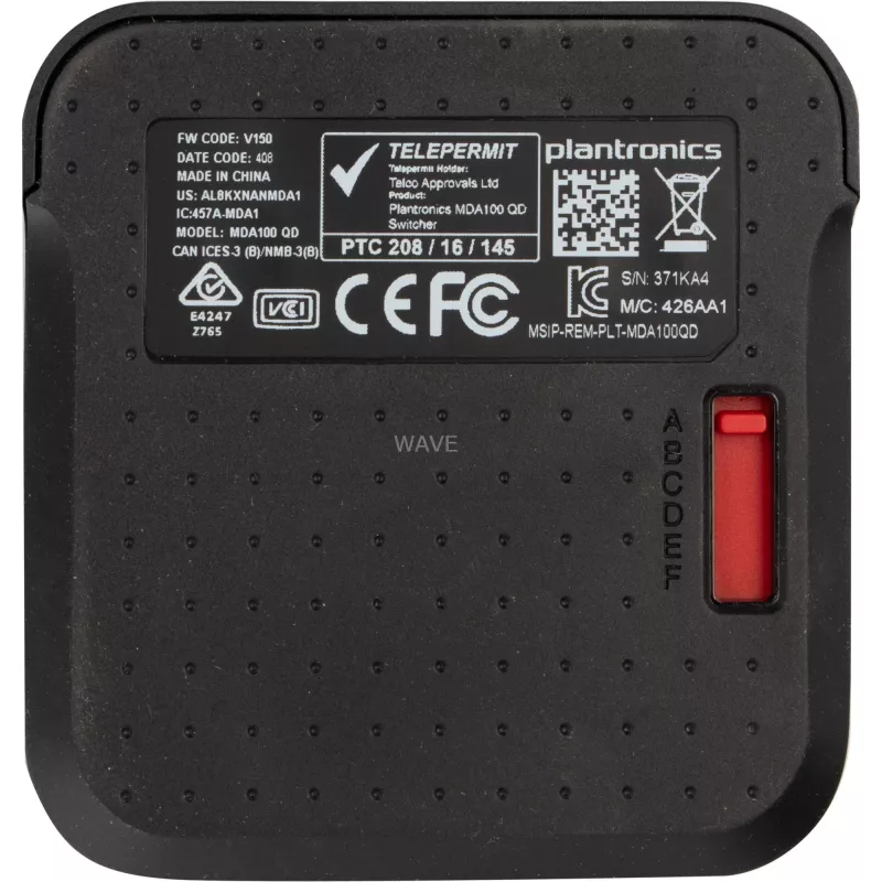 Comutador analógico POLY MDA105 QD USB-A, país de origem: China