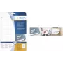 HERMA Special - Etiquetas autocolantes removíveis sem resíduos de papel mate - Branco - 88,9 x 46,6 mm - 300 etiqueta(s) (25 folhas x 12) (10010)