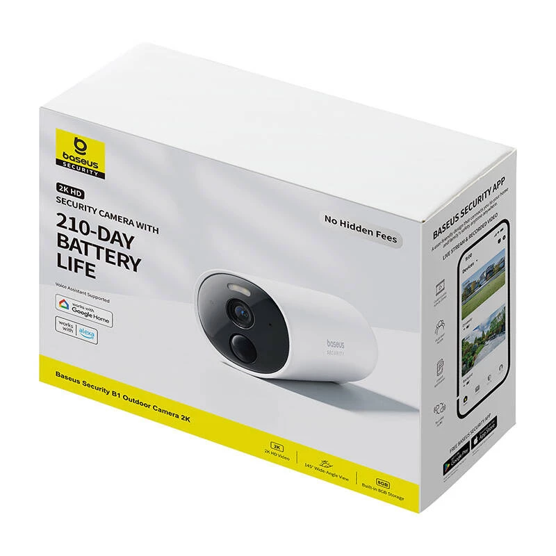 Câmara de vigilância Baseus Outdoor Camera Security B1 2K