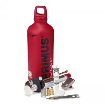Garrafa de combustível Primus Gravity Multifuel Kit 295 g vermelho