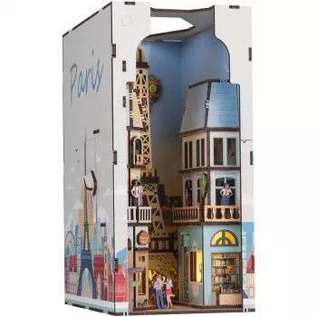 Kit de trabalhos manuais REVELL Tiny Adventures «Paris» — modelo em miniatura de papel, hobby criativo