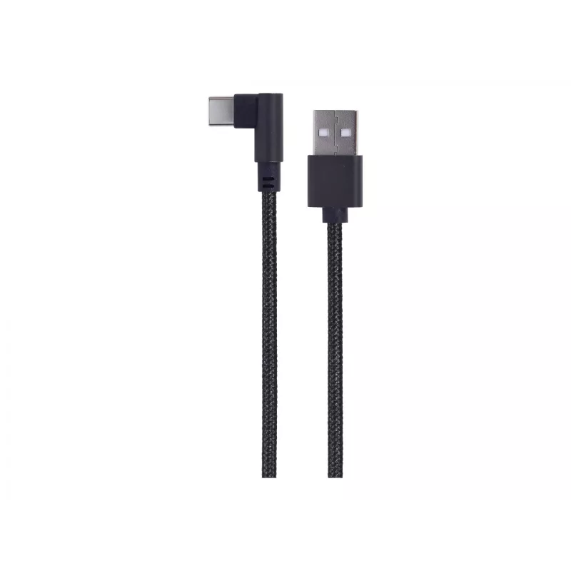 Cabo USB 2.0 para USB-C em ângulo / CC-USB2-AMCML-0,2M GEMBIRD