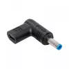 Adaptador de carregamento Akyga AK-ND-C09 USB-C para DC 4,5 x 3,0 mm + pino para portáteis, 18,5-20 V, 100 W, para HP