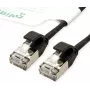 Cabo de rede ROLINE GREEN U/FTP Cat.6A (Classe EA), LSOH, fino, preto, 0,5 m (21.44.3352)
