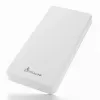 Powerbank Extralink EPB-078W 10000 mAh branco, USB-C, saída 10 W, carrega até 2 dispositivos