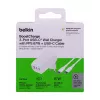 Belkin BoostCharge portátil, smartphone, Universal branco carregador rápido AC para interior