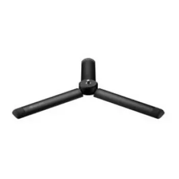 Tripé Insta360 para action camera universal 3 pernas alumínio rosca de 1/4 polegadas preto, 46,4 cm de base, capacidade de carga 0,5 kg