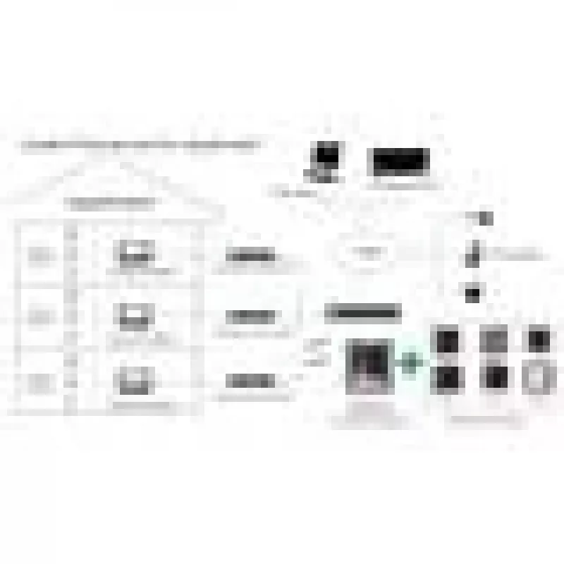Videoporteiro Hikvision DS-KH6320-WTE1-W 17,8 cm (7 polegadas) branco