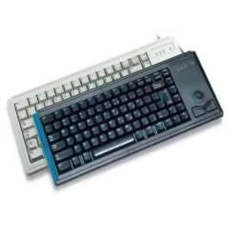 CHERRY TAS G84-4400 com fios layout US cinzento-claro TRACKBALL USB