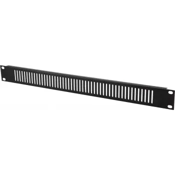 Frontal Omnitronic ZL-19 sw 1HE – 1U, frontal preto para rack de 19 polegadas