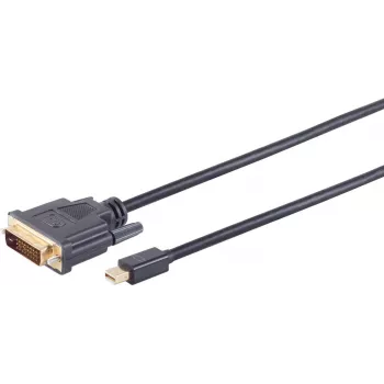 Cabo DisplayPort ShiverPeaks Mini 1.2, 5 m de comprimento, suporte DisplayPort 1.2