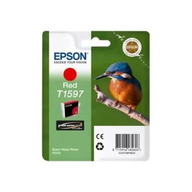 Cartucho Epson T1597 vermelho