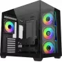 Caixa de PC Cooler Master Elite 681 (E681-KHNN-S00) ATX Midi Tower, preto, 1×3,5 polegadas + 2×2,5 polegadas, 2×USB 3.0, 4×120mm ARGB, janela lateral em vidro temperado