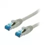 VALUE - Cabo de rede - RJ-45 (M) - RJ-45 (M) - 1 m - UTP - CAT 6a - prensado - Cinzento (21.99.0871)