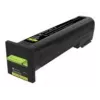 Lexmark - amarelo - original - cartucho de toner LCCP, LRP, Lexmark Corporate - para Lexmark CS820, CX820, CX825, CX860 (72K20YE)