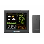 Estação meteorológica BLAUPUNKT WS25BK — Monitor de temperatura e humidade interior/exterior, preto, 1 sensor, ecrã LCD