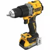 DeWALT DCD805E2T-QW berbequim de percussão a bateria, 18 V, 2x POWERSTACK Li-Ion 1,7 Ah, 90 Nm, 2000 rpm, 34.000 impactos/min, bucha de aperto rápido, mala T STAK, 1,34 kg, amarelo/preto