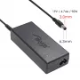 Fonte de alimentação para portátil Akyga AK-ND-27 para Samsung, 90 W, 19 V, 4,74 A, 5,5 x 3,0 mm + pino