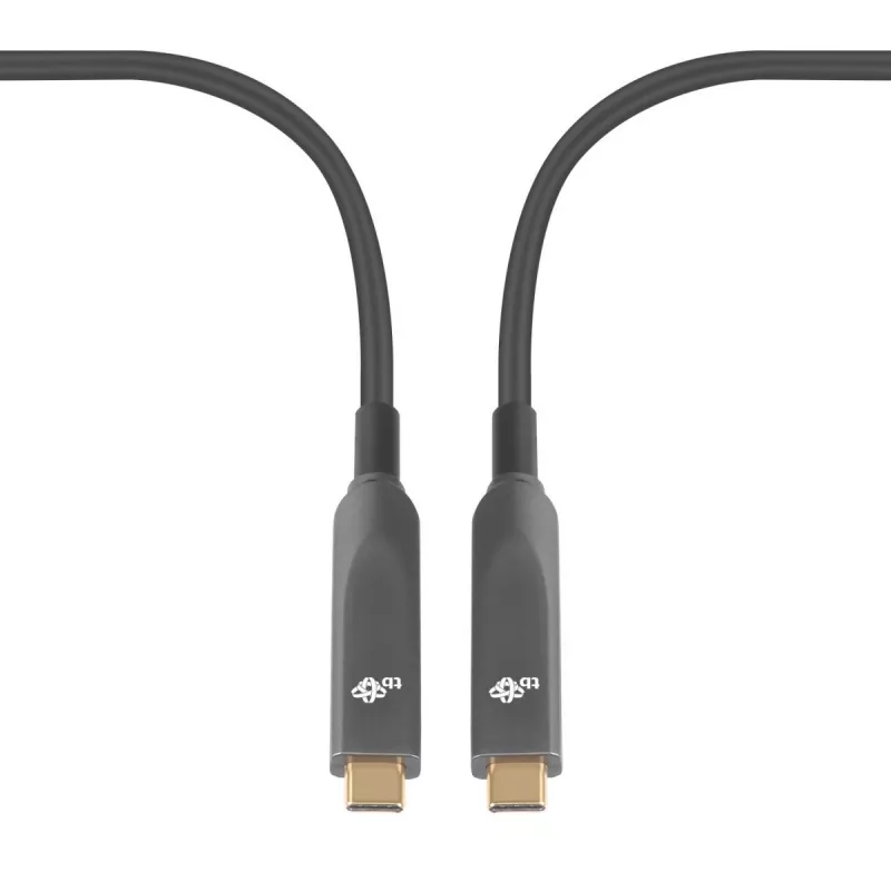 Cabo de vídeo híbrido USB-C TB AKTBXIACCOP500B 4K, 5 m de comprimento