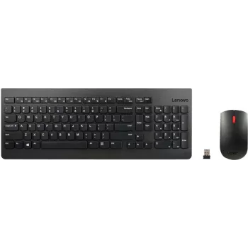 Lenovo 4X30M39472 teclado rato incluído RF Wireless alemão preto