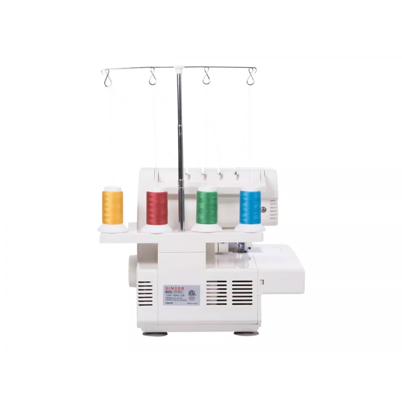 Singer 14SH654 máquina de costura elétrica, 6 pontos, branca