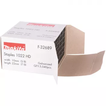 Makita 1022 HD - Agrafos - 5040 unidades - Comprimento: 22 mm