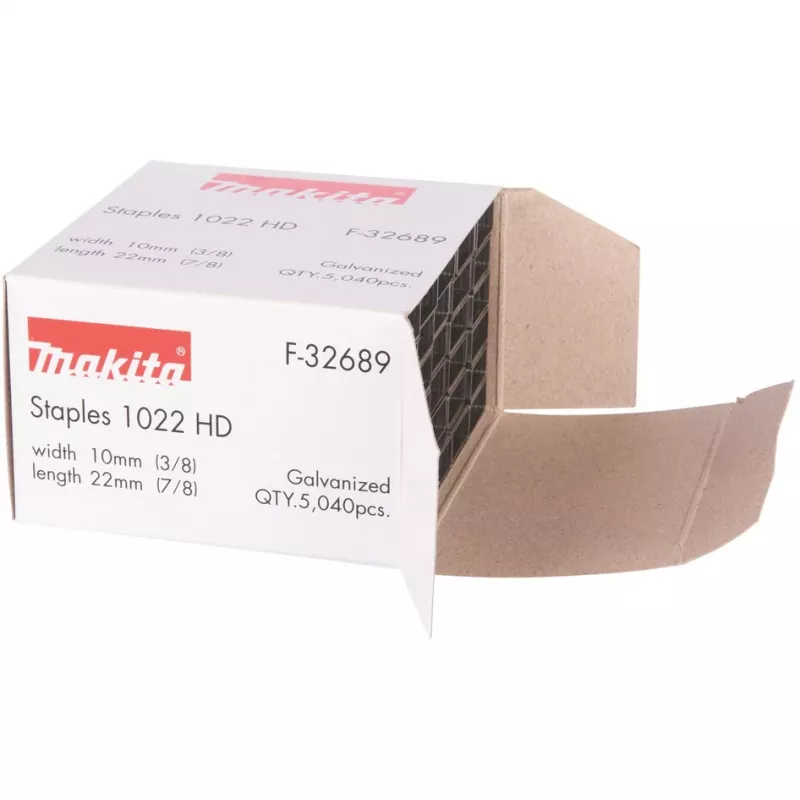 Makita 1022 HD - Agrafos - 5040 unidades - Comprimento: 22 mm