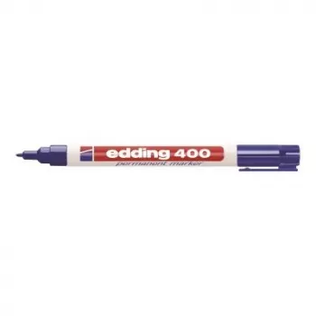 Marcador permanente Edding 400 azul