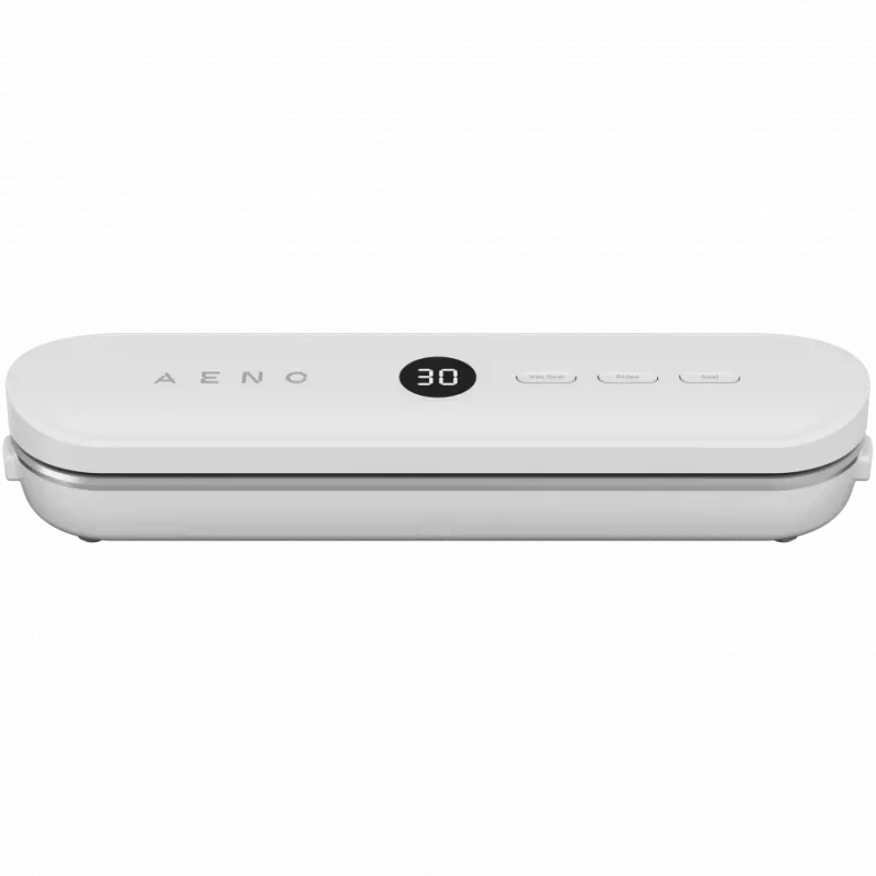 Máquina de vácuo, branca, ecrã LED, 80 W, -65 kPa (±5 kPa)