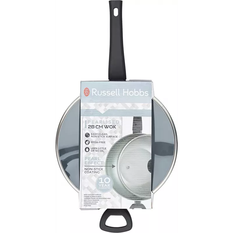 Wok Russell Hobbs RH01709EU 28 cm perolizado, frigideira antiaderente