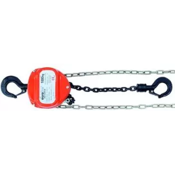 Talha de corrente EUROLITE 1,0 t, altura de elevação de 10 m, modelo 58000114