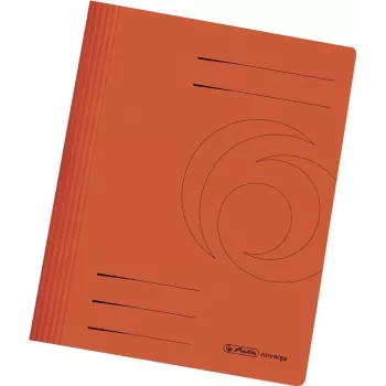 Dossier manila Herlitz 11037009 cartão laranja A4