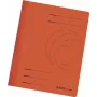 Dossier manila Herlitz 11037009 cartão laranja A4