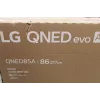 TV LG 86QNED85A3C Smart TV de 86 polegadas com webOS 25, 4K UHD (embalagem danificada)