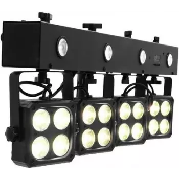Luminária de efeitos LED EUROLITE DMX 42109630 com 160 LEDs