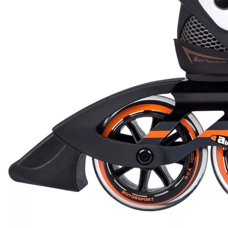 Patins em linha Nils Extreme NA1060S preto-laranja tam. 41