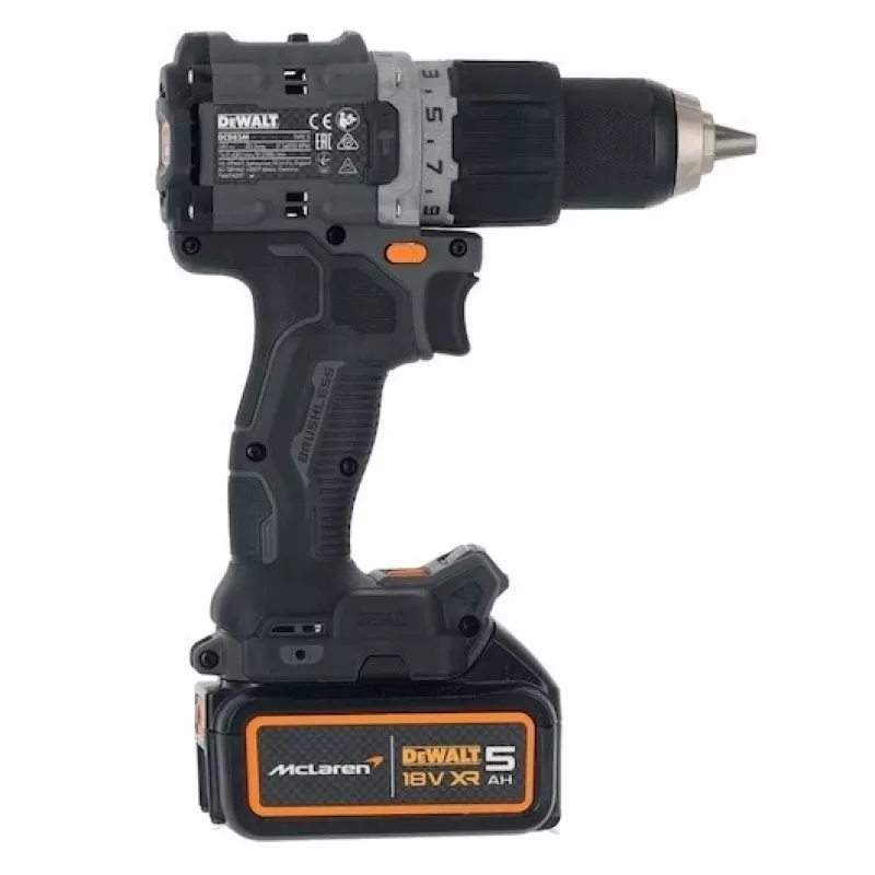 DeWalt MCLAREN DCD85MP2T aparafusadora com percussão 18V preto, amarelo
