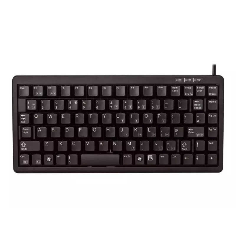 Teclado CHERRY G84-4100 universal USB AZERTY francês preto
