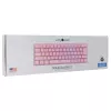 Teclado mecânico para gaming White Shark Wakizashi GK-002421V2 rosa layout US-Blue