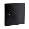 Unidade ótica externa DVD±RW ASUS SDRW-08D2S-U Lite, USB 2.0, preta, 24x CD / 8x DVD, 142×142×20 mm
