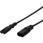 Extensão de cabo de alimentação Logilink, 2 m, preto (CP129)