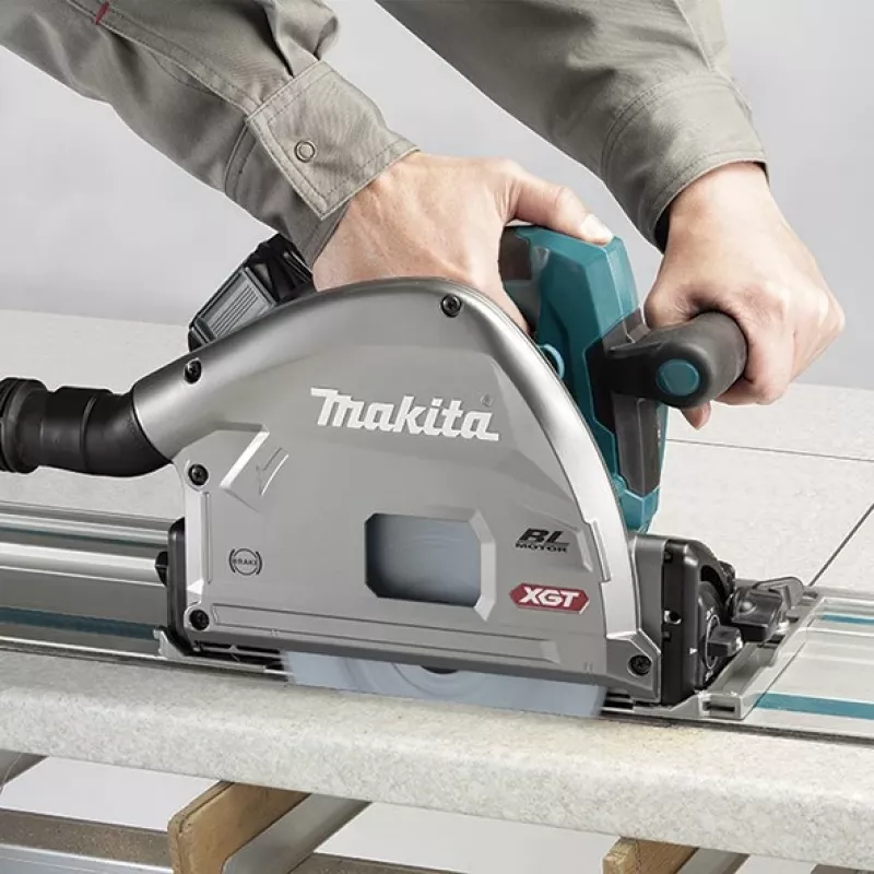 Makita SP001GZ03 40V XGT serra circular de imersão a bateria, 165 mm