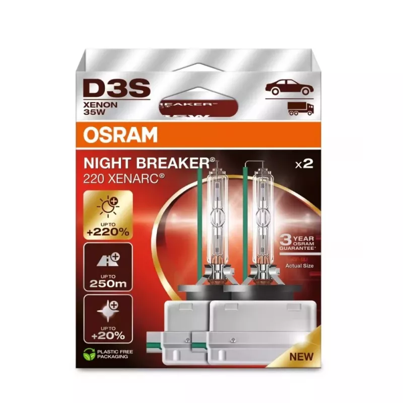 Conjunto com lâmpadas D3S 42V 35W PK32D-5