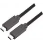 Bachmann 918.190 cabo USB 0,5 m USB 3.2 Gen 2 (3.1 Gen 2) USB-C preto (918190)