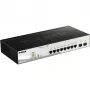 D-Link DGS-1210-10P Managed L2 Gigabit Ethernet (10/100/1000) Power over Ethernet (PoE) 1U preto
