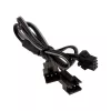 Cabo de alimentação interno PHANTEKS PH-CB-DRGB3P — 3 pinos para 2× Molex (3 pinos), preto/cinzento